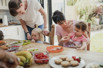 Having some Snacks at Home