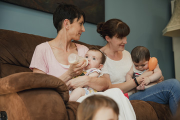 Giving the Baby a Bottle