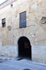 Fototapeta na wymiar Herrero Maldonado house in Ciudad Rodrigo, Salamanca Province, Castilla Leon, Spain