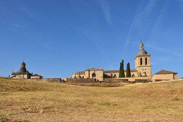 Sunset at Santa Maria Cathedral, Ciudad Rodrigo, Salamanca province, Spain