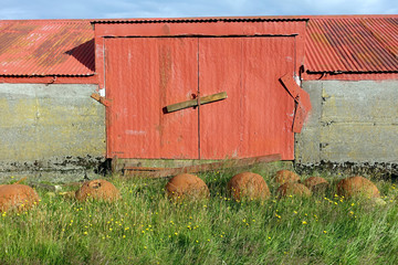 porte du hangar