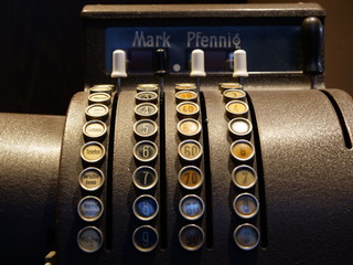 Antike Registrierkasse