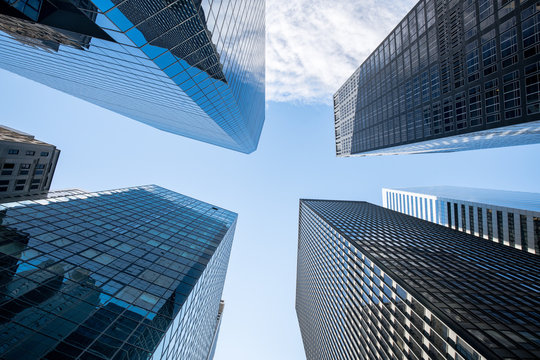 Fototapeta Wolkenkratzer in New York City, USA