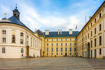 Fototapeta na wymiar The presidential palace, City of Prague, Czech Republic