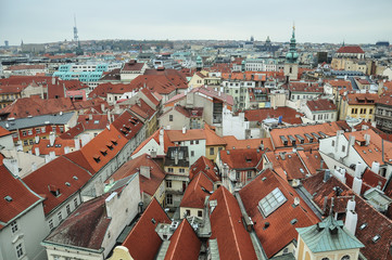 Golden autumn in Prague