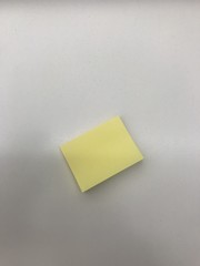 post, postit, paper, note, yellow, table, note, 