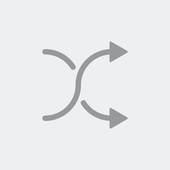 Random symbol. Flat, clean, minimal and isolated vector illustration with minimal and modern design.