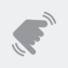 Obraz premium Hand in shaka gesture