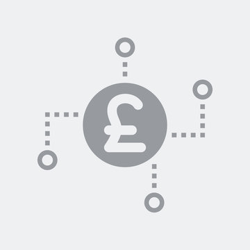 Pound financial network icon