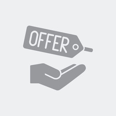 Promotional offer label icon