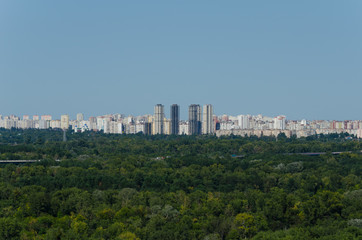 Fototapeta na wymiar Kiev. Summer. Cityscape