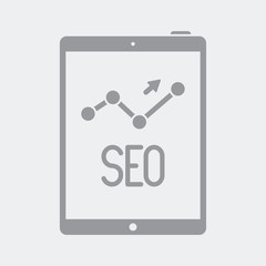 Seo data report on tablet