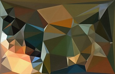 Multicolor polygonal abstract background. Triangular bright texture. Geometric modern painted on canvas. Stock. Graphic design pattern. Low poly wallpaper.