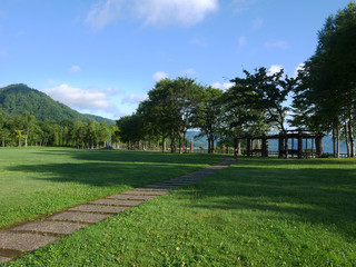 Obraz premium 公園風景