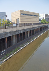 Obraz na płótnie Canvas 洪水対策のための取水施設（東京都杉並区）