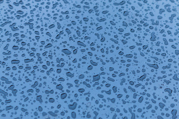 Water stains on the glass