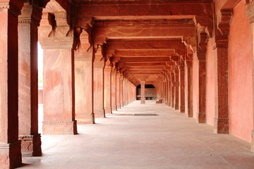 View of Fatehpur Sikri fort in India