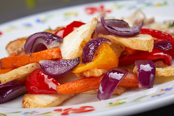 chicken with vegetables