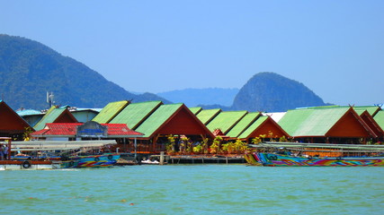 Sea village, thailand