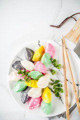 Korean rice cakes Songpyeon