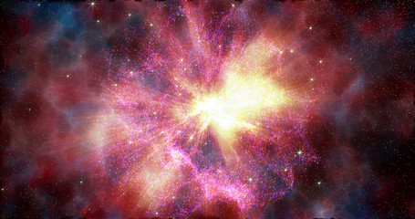 Abstract space galaxy stardust background