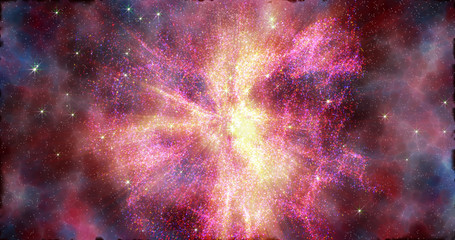 Abstract space galaxy stardust background