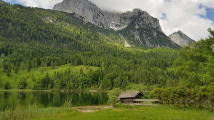 Fototapeta premium Wetterstein - Ferchensee