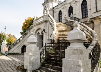 Golden autumn in the old Park