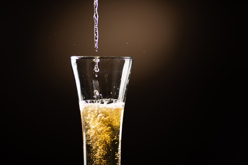 グラスビール
