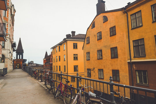 Stockholm city scape old city