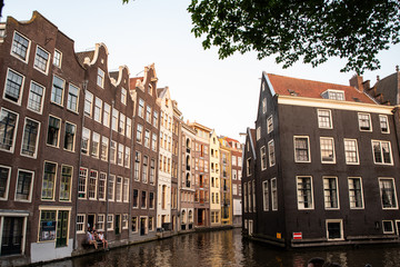 Fototapeta na wymiar Amsterdam, The Netherlands, may 2018, city center