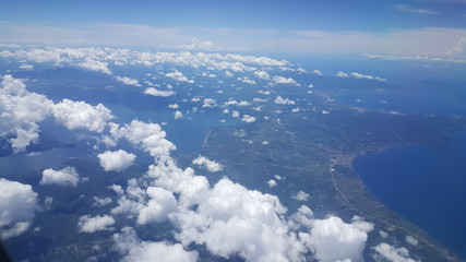 Palawan, Philippines seen from above