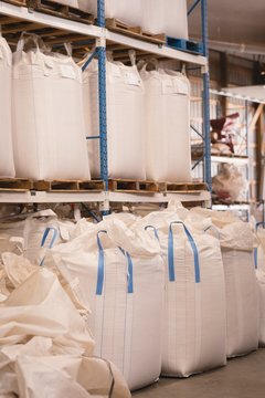 Grains in bulk bags