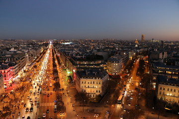 Fototapeta na wymiar Champs Elysées