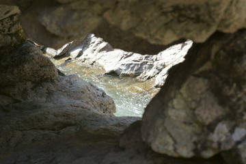 Image of a mountain river.