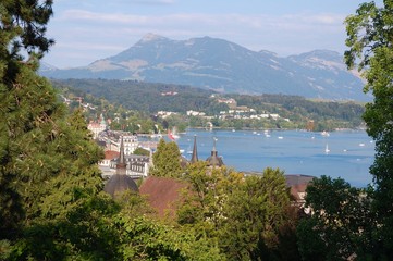 Lucerne with lake