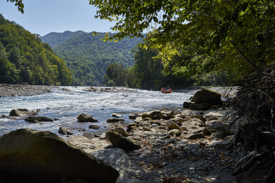 Image of a mountain river.