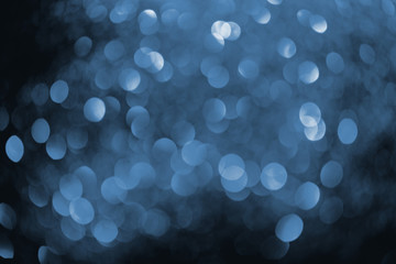 Naklejka na ściany i meble abstract background with blurred blue glowing decor
