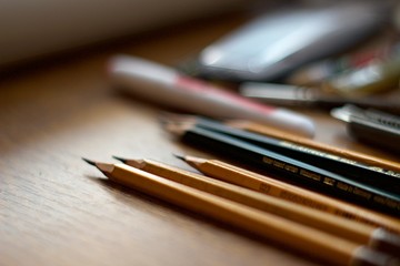 Obraz premium Crayons à papier