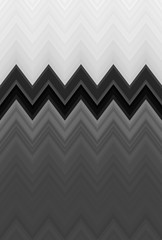 Chevron zigzag white black pattern abstract art background trends
