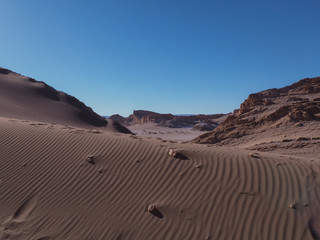 Fototapeta na wymiar Desert in San Pedro de Atacama, Chile