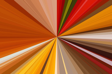 Fototapeta premium Multicolor abstract rays background. Colorful stripes beam pattern. Stylish illustration modern trend colors.