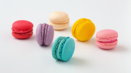 Colorful macarons