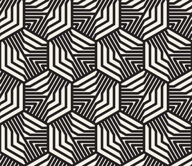 Vector seamless pattern. Modern stylish abstract texture. Repeating geometric tiles