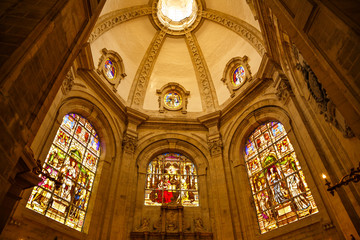 Fototapeta na wymiar The Cathedral of St. Michael and St. Gudula