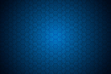 Abstract blue hexagon background , Technology polygonal concept