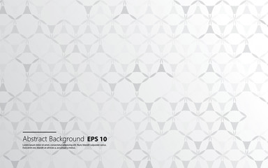 silver geometric background vector