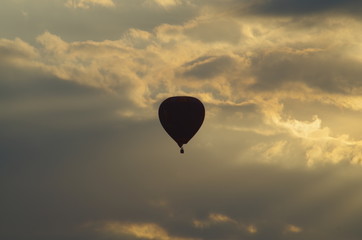 Ballooning at Sunset