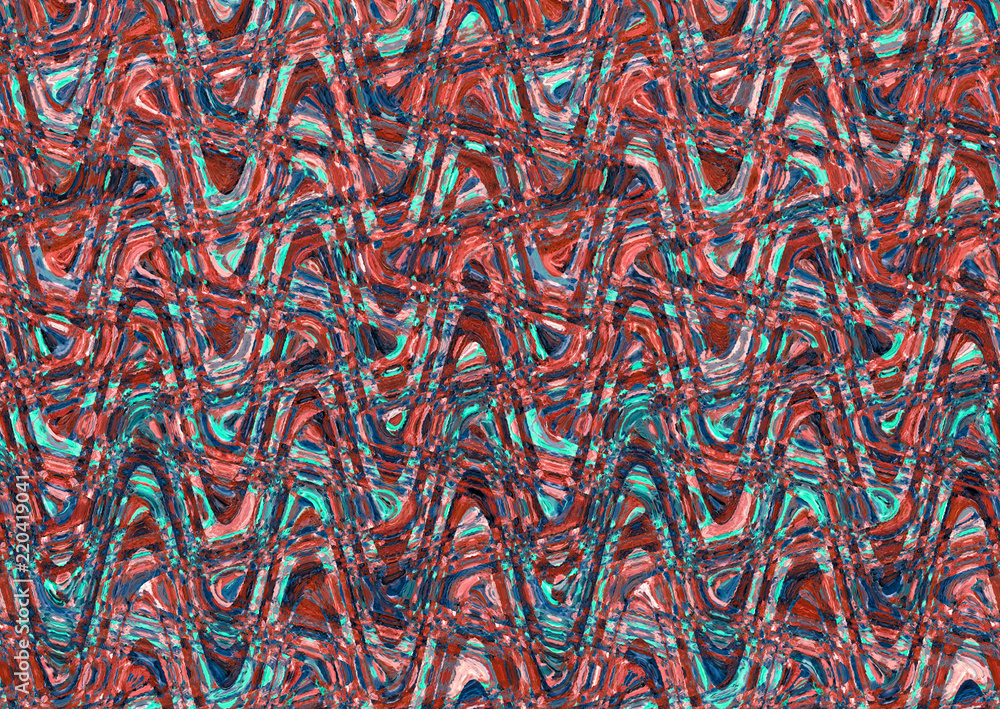 Poster abstract colorful pattern with unique texture. water and liquid theme. fantasy waves, bubbles and ri