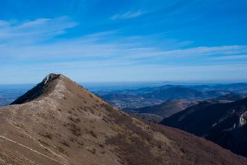 Cresta sul Monte Catria